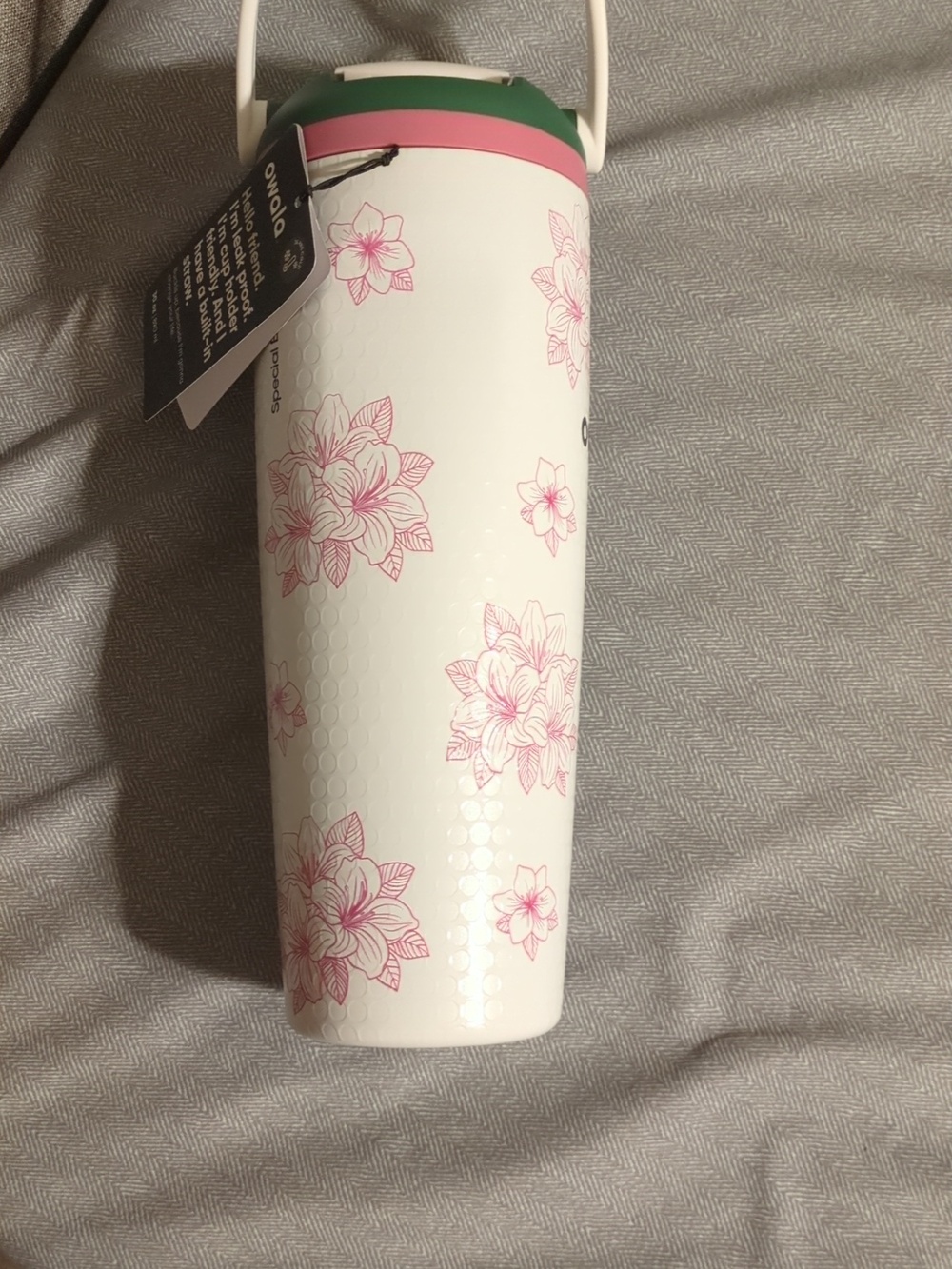 Owala 30oz Floral Water Bottle - Azlea Masters Cup - Picture 3 of 4